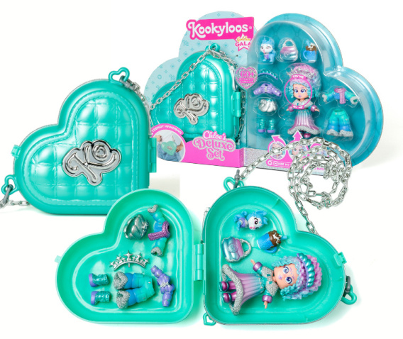 KOOKYLOOS Golden Gala Series CRYSTAL, Collectable Doll From The Golden Gala Series Contains The Doll Crystal 1 Bag Fashionable Clothes And Shoes And 1 Accessory 1 Doll 3 Different Faces - View #9